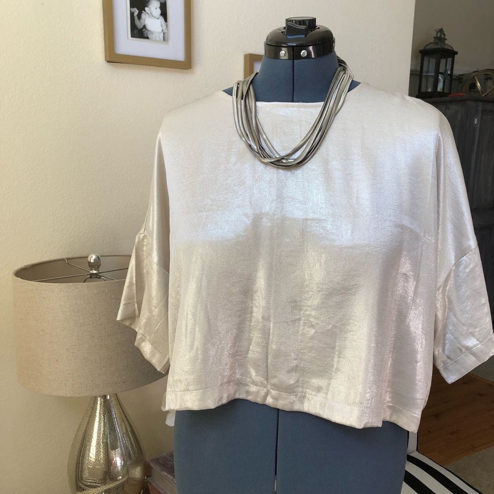 Gold blouse